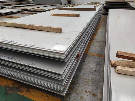 Tấm phẳng bằng thép không gỉ SUS304 Bề mặt 2B 4'×8' với cán nóng