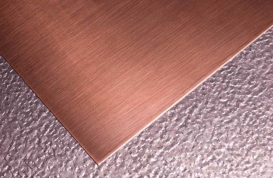 Tấm kim loại đồng C26800 C67400 với bề mặt Mill được đánh bóng