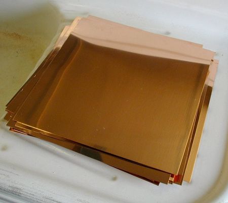 Tấm kim loại đồng dày 1,5mm Chất liệu C11000 C26800 C67400