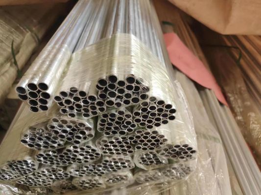 Tình trạng đặc biệt ống ống nhôm hàn 100% QC Kiểm tra độ cứng Phân tích đường / đường ống tròn