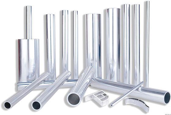 Mill Kết thúc ống nhôm Ống 6060 6061 6063 Vật liệu hợp kim Lớp biển