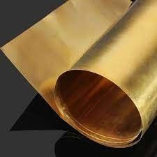 Cổ phiếu tấm đồng thau C2680 H65 CuZn33, tấm đồng thau 6 mm OEM ODM