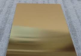 Tấm đồng thau có độ tinh khiết 99,9% C2720 Độ dày 3 mm cho xây dựng công nghiệp