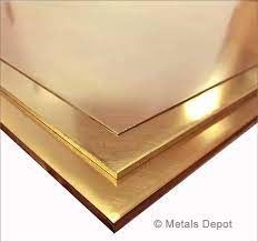Tấm đồng thau được đánh bóng Mill C21000 C23000 C33200 Chất liệu